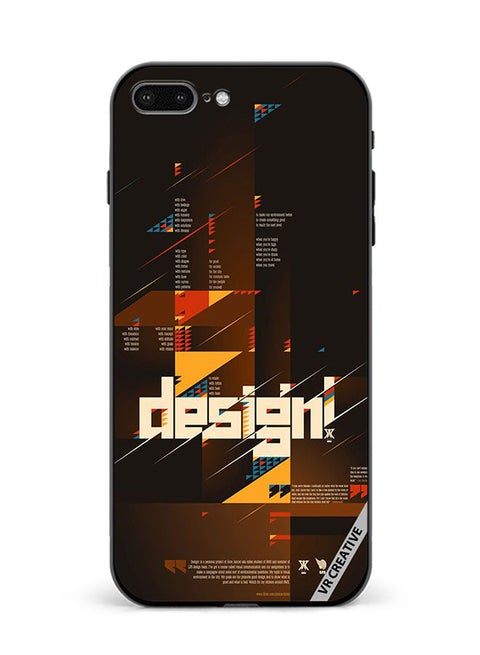 Protective Case Cover For Apple iPhone 7 Plus/8 Plus Design Multicolour
