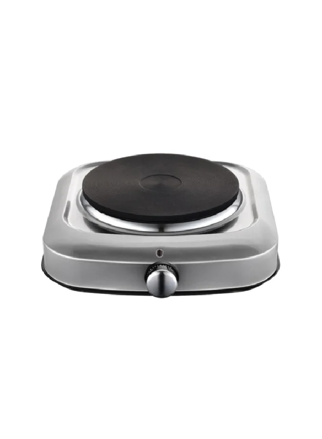 homix 1400W Durable Thermo Insulated Stainless Steel Single Electric Stove Silver JB-3223S