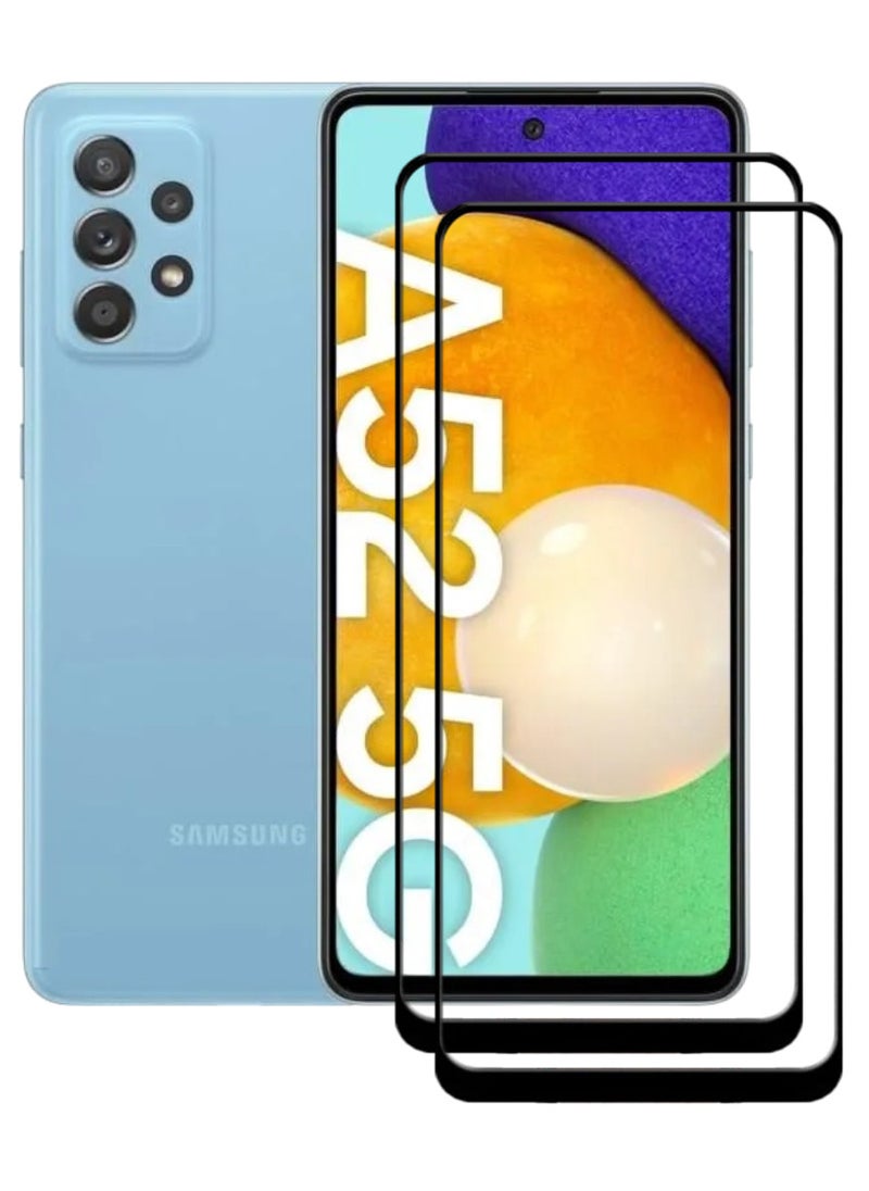 ACLIX 2 Pieces Antistatic ESD Dustproof Premium Quality High Definition Tempered Glass Screen Protector Designed For Samsung Galaxy A52 5G - Image 1