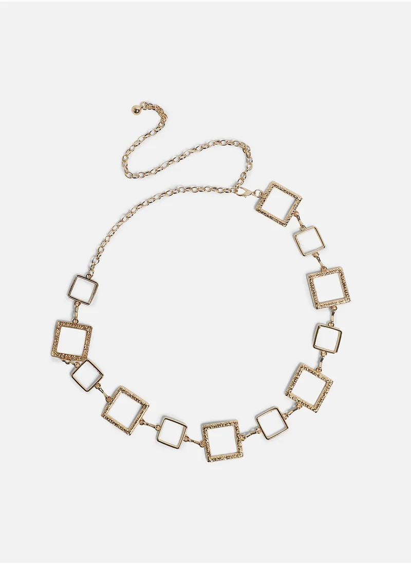 Haute Sauce Toned Embellished Belt