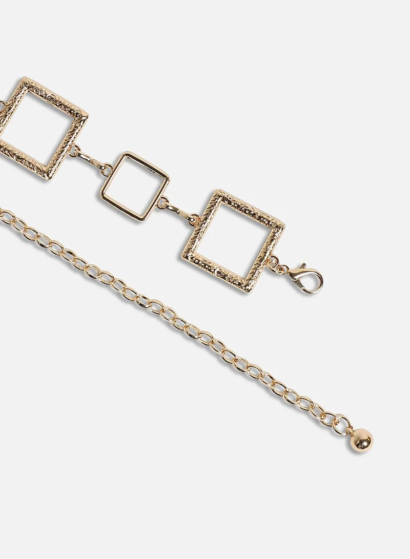 Haute Sauce Toned Embellished Belt