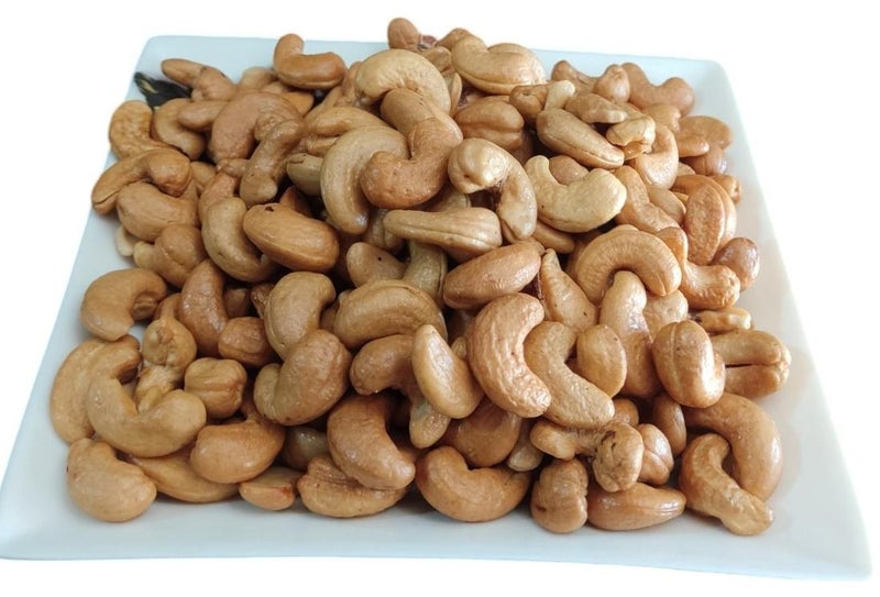 كاجو محمص مملح مقاس 240 - وزن 500 جرام ماركه الحبوباتي