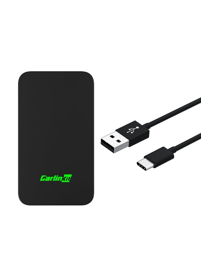 CarlinKit 5.0 Wireless CarPlay/Android Auto Adapter USB for Factory Wired Cars (Model Year: 2015 to 2026), Convert Wired Apple CarPlay & Android Auto to Wireless Dongle, Fit in-Dash Navigation - Image 1