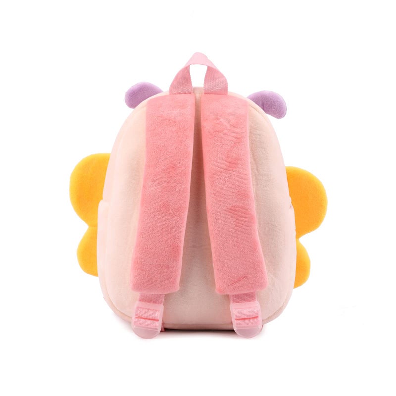 BEFUNIRISE Toddler Backpack for Boys and Girls, Cute Soft Animal Cartoon Mini Backpack Little For Kids 2-6 Years (Butterfly-H) - Image 4