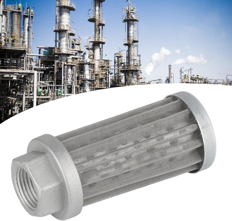 HEEPDD Hydraulic Suction Strainer, Mesh Fuel Filter with 100㎡ Filtration Area for Truck Hydraulic Systems Suction Strainer, Stainless Steel Nan Mechanical Transmission - Image 5