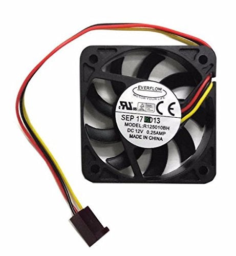 Everflow 12V DC 3 Pin Fans (50x10mm, High Speed) - Image 2