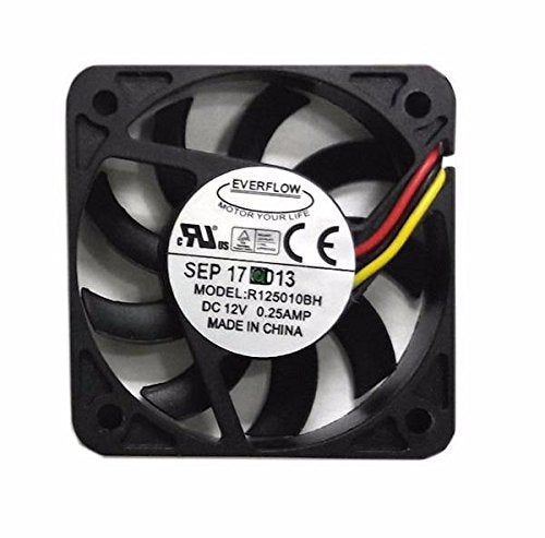 Everflow 12V DC 3 Pin Fans (50x10mm, High Speed) - Image 1