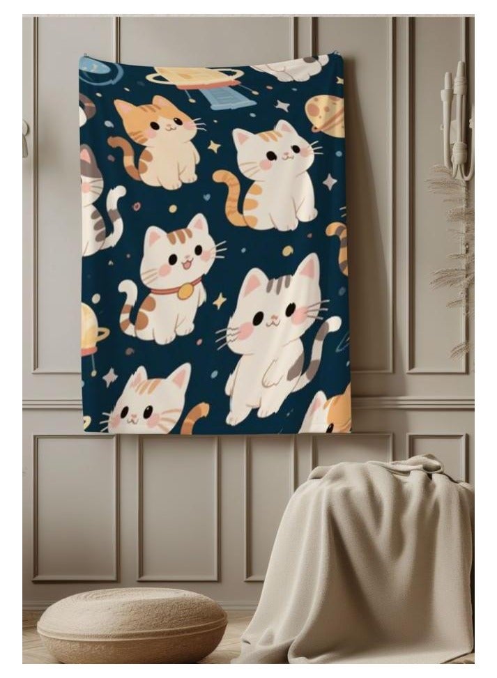 general Flannel thin blanket (warm and comfortable, suitable for sleep, gaming, dust removal and sandproof) 150cm*200cm - 89 - Image 3