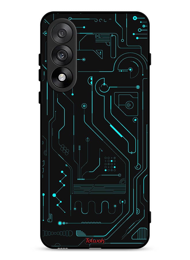 Tolwak OnePlus Nord 5 Protective Case Cover Digital Art Circuits Minimalism Multiple Display - Image 1