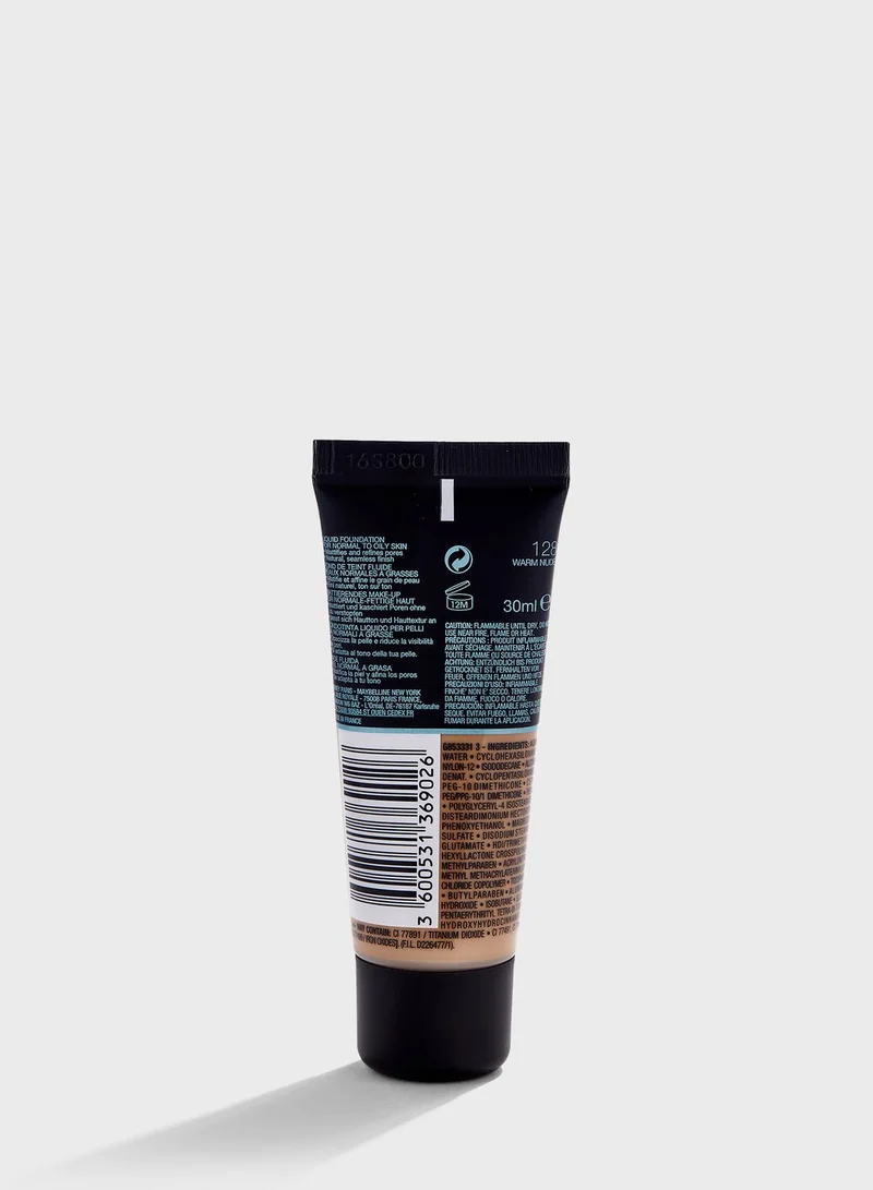 MAYBELLINE NEW YORK Fit Me Matte & Poreless Foundation - 128 Warm Nude