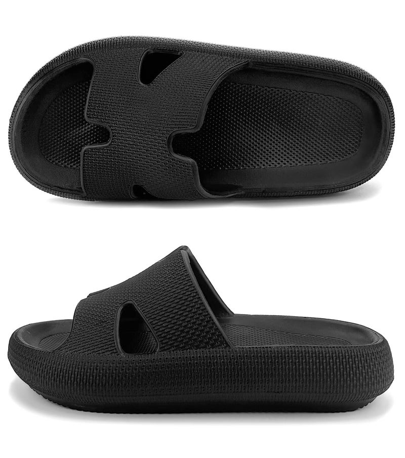 Haifago Cloud Slides for Women Cushion Recovery Pillow Sandals with Arch Support, Memory Foam House Shower Slippers for Woman, Non-Slip Comfort Quick Drying - Image 1