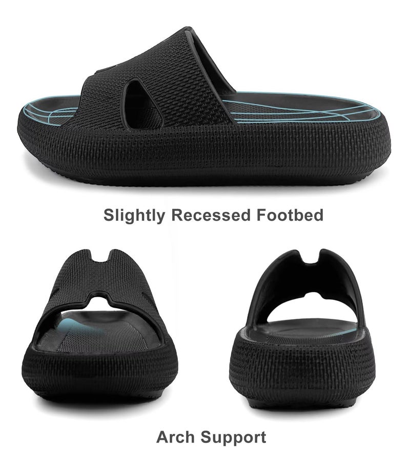 Haifago Cloud Slides for Women Cushion Recovery Pillow Sandals with Arch Support, Memory Foam House Shower Slippers for Woman, Non-Slip Comfort Quick Drying - Image 3