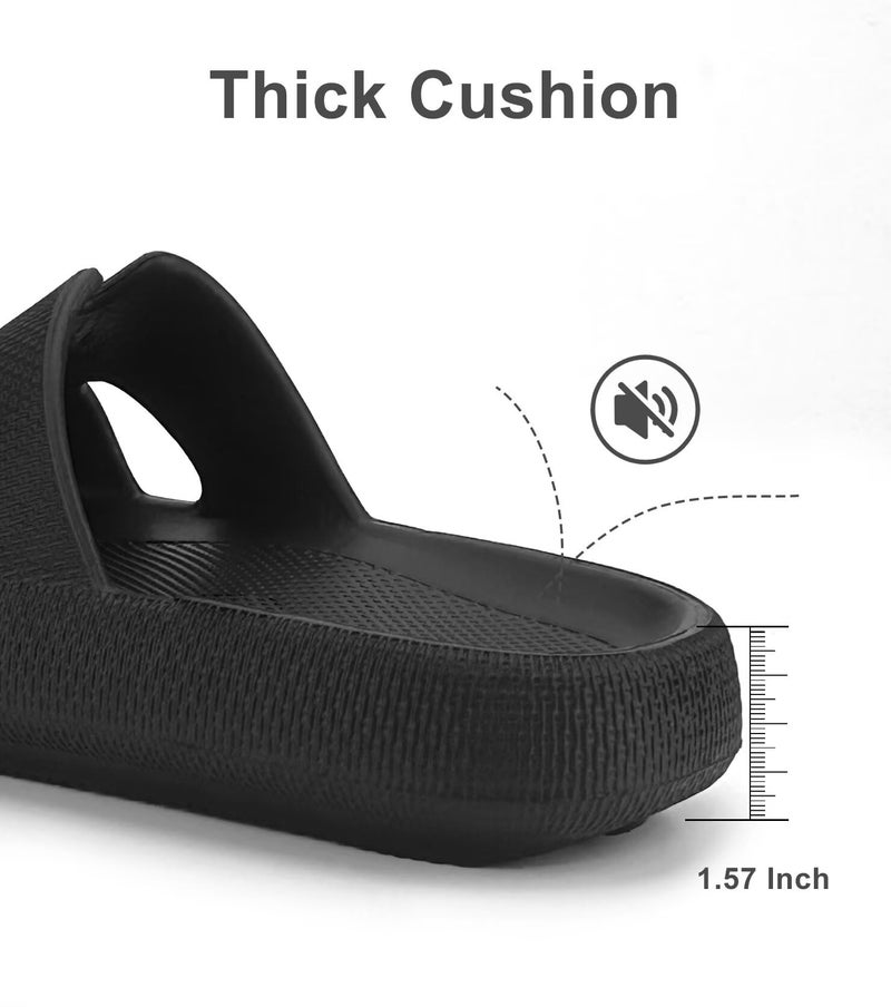 Haifago Cloud Slides for Women Cushion Recovery Pillow Sandals with Arch Support, Memory Foam House Shower Slippers for Woman, Non-Slip Comfort Quick Drying - Image 4
