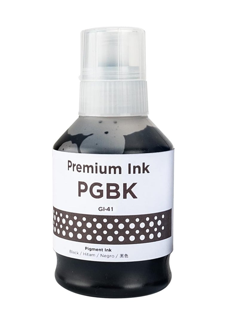 Terabyte GI- 41 ink set 4-Pack (PigmentBlack Cyan Magenta Yellow) GI 41 Compatible for CANON PIXMA G1420/G2420/G2460/G3420/G3460  - Image 5