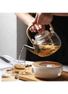 ماركة غير محددة إبريق شاي زجاجي بايركس عالي التحمل  - Image 2