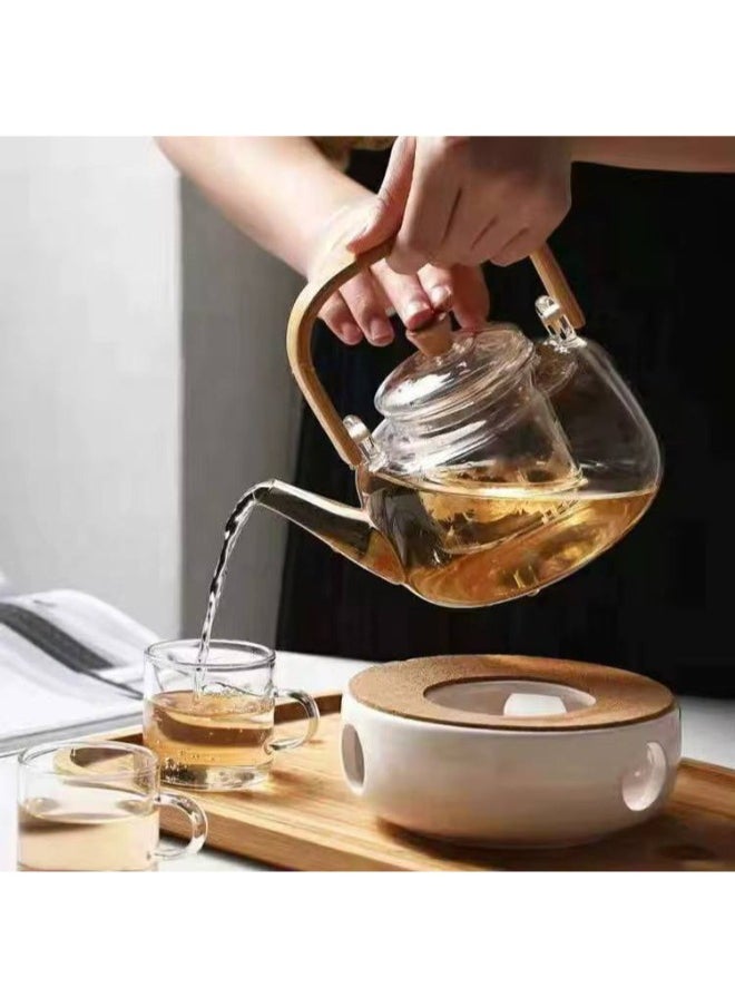 Heavy-Duty Pyrex Glass Teapot  - Image 2