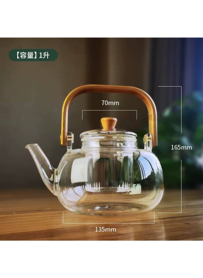 Heavy-Duty Pyrex Glass Teapot  - Image 3