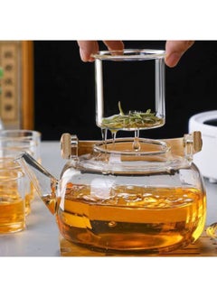 ماركة غير محددة إبريق شاي زجاجي بايركس عالي التحمل  - Image 4
