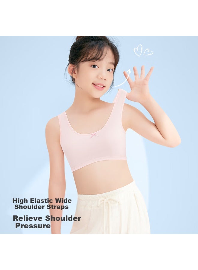Mei Ya Ting Anti-p Children's Underwear For Developmental Period Of Primary School Girls Pure Cotton Class A Stage One 12-year-old Girls Teenage Bra - Image 2