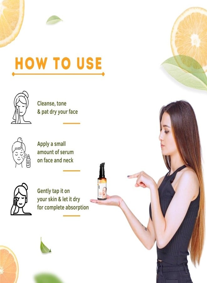 Zenius Vitamin C Face Serum for Dark Spots & Uneven Tone Treatment 10% Vitamin C Face Serum for Men & Women (30ml) - Image 4