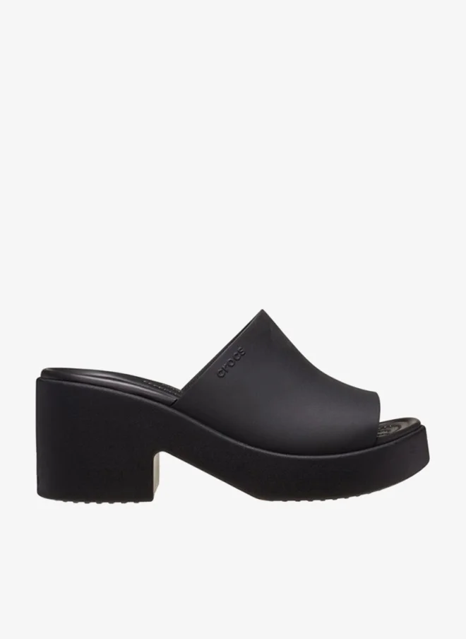 كروكس صنادل كعب سلايد بروكلين