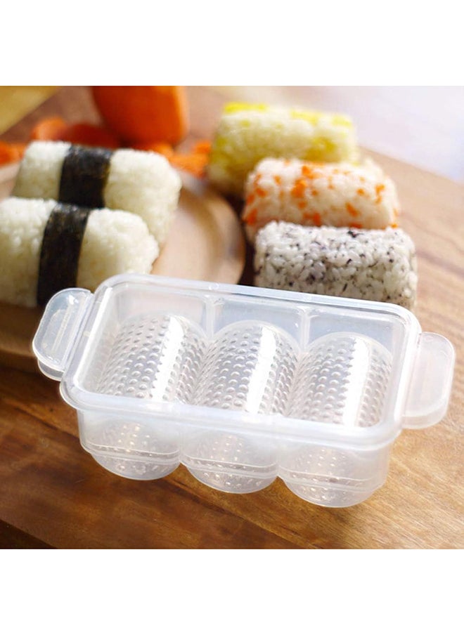 Home Pro Homepro Plastic Sushi Roller Sushi-Making Companion Craft Perfect Sushi Rolls With Ease Precision And Style With Plastic Sushi Roller White 10.5x5.5 cm  - Image 5