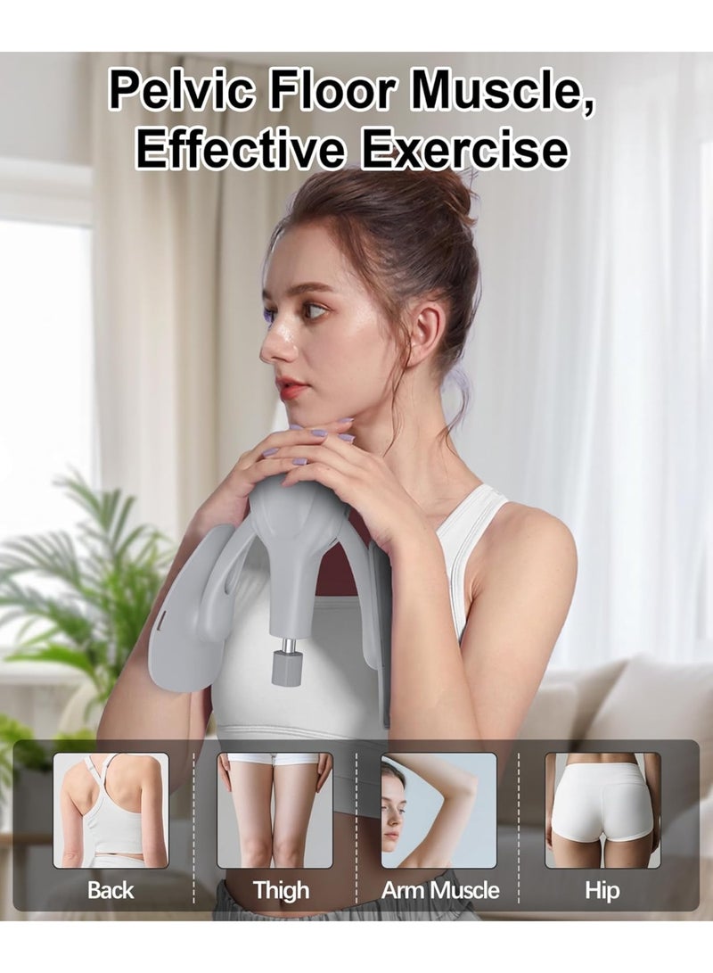 Bukela Upgraded Inner Thigh Exerciser, Kegel Exerciser, Adjustable Pelvic Floor Muscle Strengthening Exercise Devices, Hip Pelvic Trainer for Postpartum Recovery, Thigh Toner Workout Equipment - Image 5