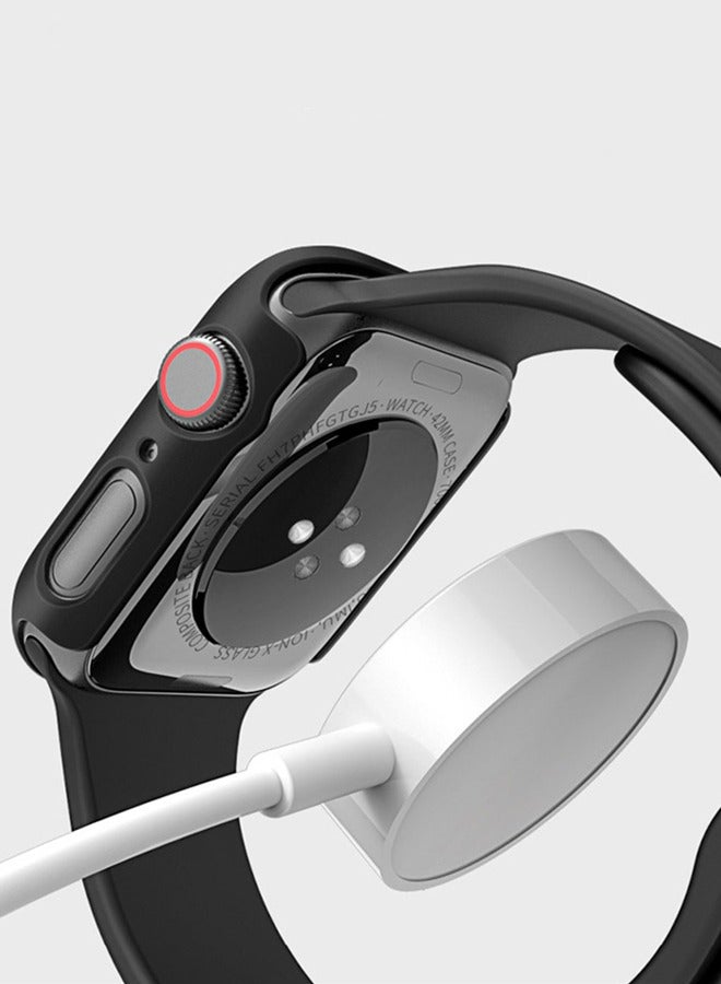 3-Piece Screen Protection Curved Surface Design Seamless Hd Watch Film High Quality Soft Scratch-resistant Suitable For Apple Watch 7 High Transparent Waterproof And Shatter-resistant Multilayer Tem - Image 3