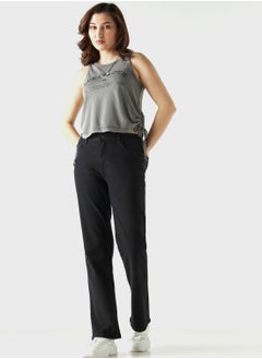 Lee Cooper جينز عالي الخصر  - Image 4