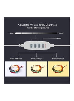SYOSI Dimmable LED Light Photo Studio Box with White/Warm/Soft Lighting, Highlight Portable Studio Set Small Photo Props Equipment  for Small Items Like Jewelry  - Image 2