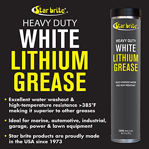 STAR BRITE White Lithium Grease 14 OZ Cartridge (026214) - Image 2