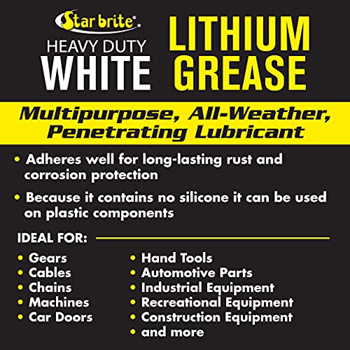 STAR BRITE White Lithium Grease 14 OZ Cartridge (026214) - Image 3