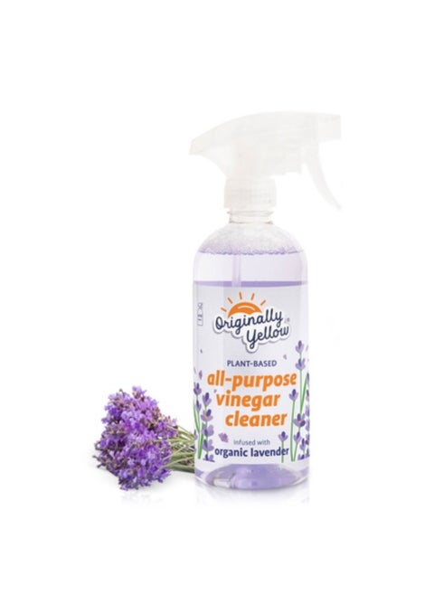 Allpurpose Distilled Vinegar Spray Infused With Organic Lavender 470 ML