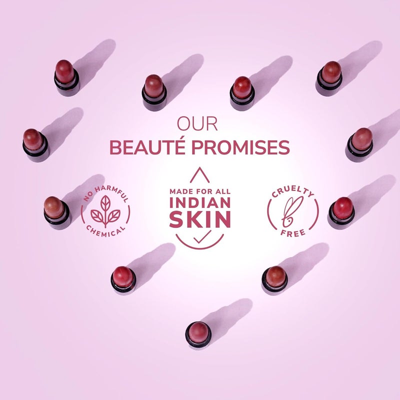 Mila Beaute 12 مجموعة أحمر شفاه مات كريمي مصغرة لحفلة الشفاه | مرطب شفاه وخفيف الوزن | أحمر شفاه طويل الأمد للنساء | مناسب لجميع درجات البشرة الهندية - نود وبني 14.4 جرام - Image 4
