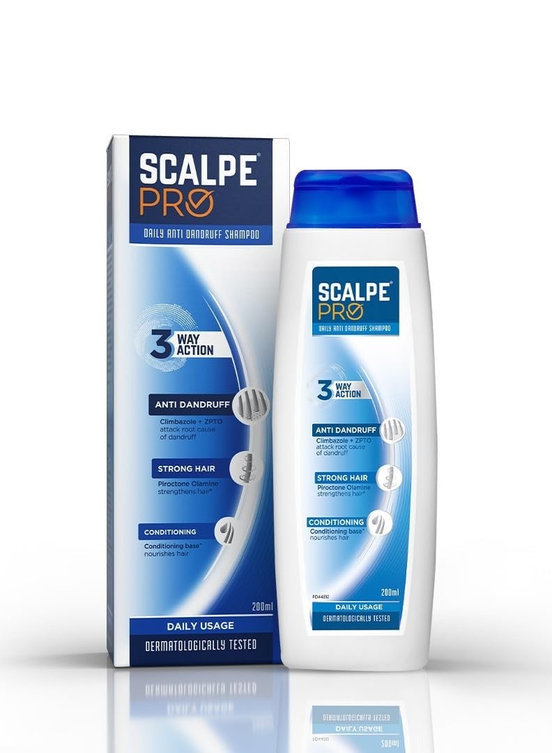 Scalpe Pro Anti dandruff Shampoo 200ml - Image 1