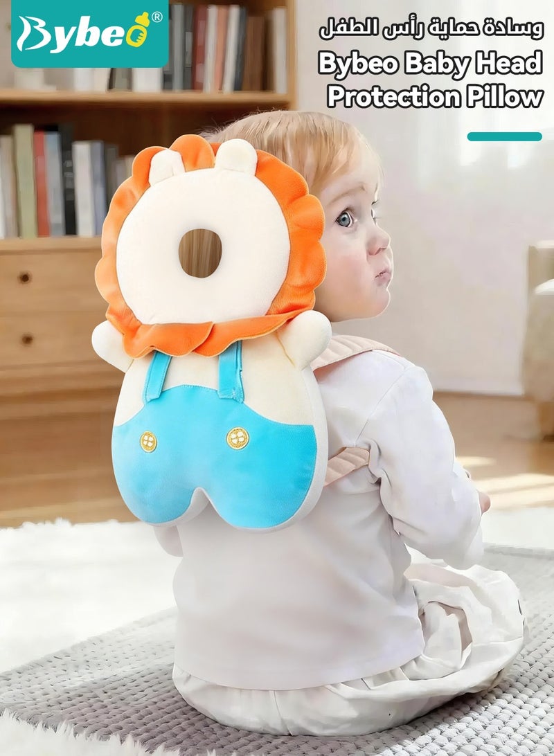 Bybeo Baby Head Protector Pillow With 2 Knee Pads, Adjustable Baby Head Protection Backpack, Toddlers Head Safety Pad Cushion, Baby Back Protection for Crawling and Walking, 6 Months-3 Years - Image 2