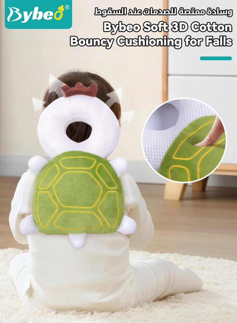 Bybeo Baby Head Protector Pillow With 2 Knee Pads, Adjustable Baby Head Protection Backpack, Toddlers Head Safety Pad Cushion, Baby Back Protection for Crawling and Walking, 6 Months-3 Years - Image 4