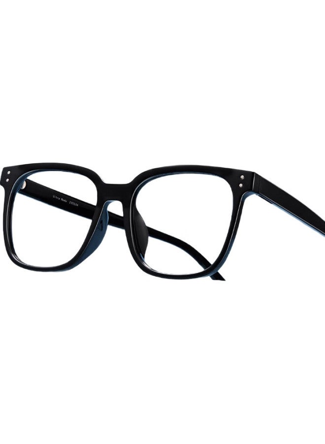 EYEPLAY (Eyeplay) Plain Black Frame Myopia Glasses For Women With Blue Light Radiation Protection, Myopia With Optional Prescription, Zeiss Lenses, Bao Dao Glasses - Image 3