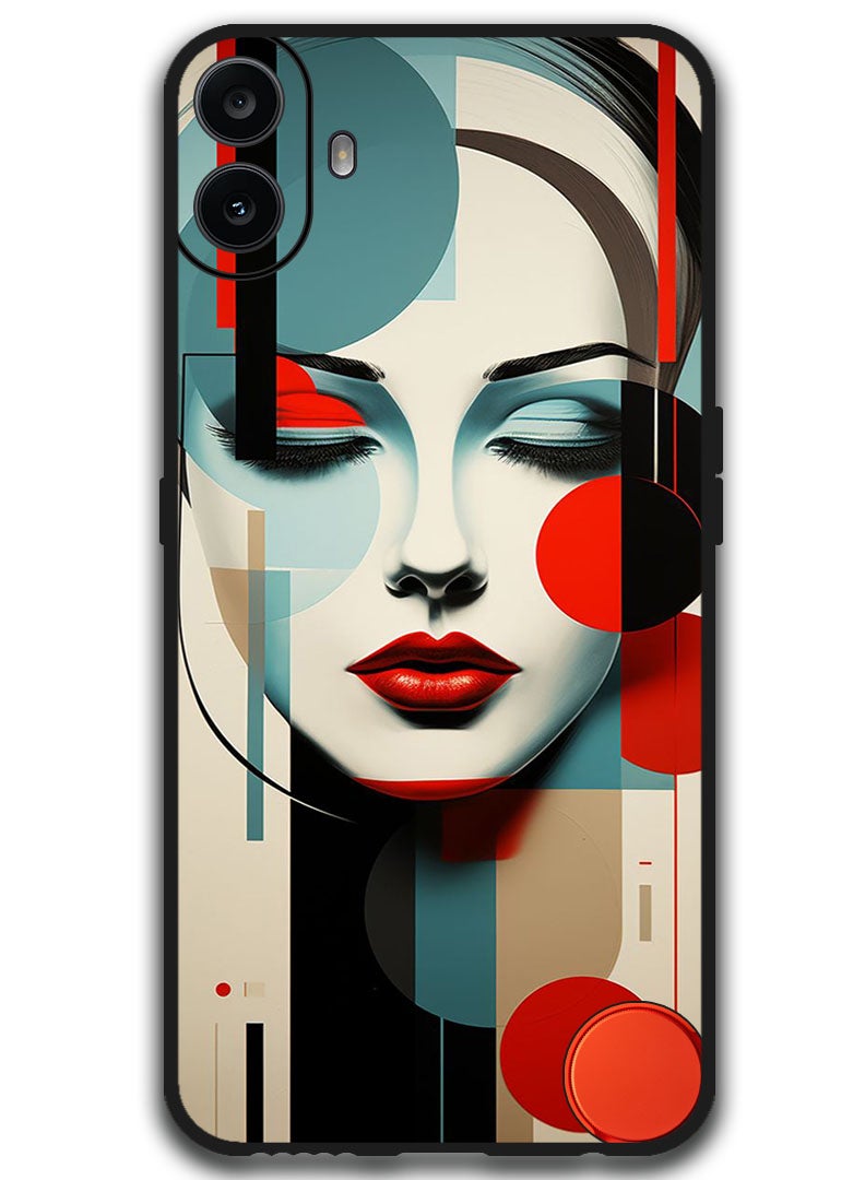 Theodor Protective Case Anti Scratch Shock Proof Bumper Cover For Nothing CMF Phone 1 Women Art (2) - Image 1