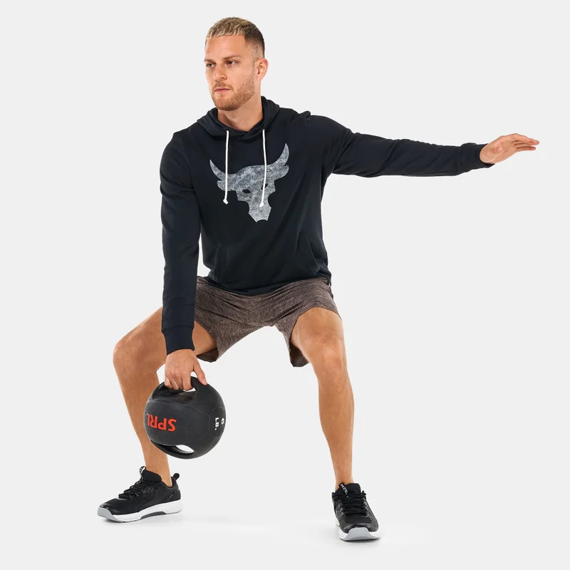 UNDER ARMOUR Men's Project Rock Terry Hoodie