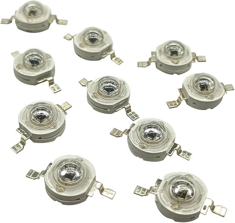10Pcs 3W Infrared LED Bulbs Chip COB Ir 735 745nm For CCTV Camera Night Vision - Image 3