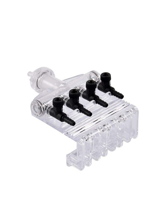 XMHF XMHF Aqua Life Air Check Flow Control Switch Gang Valve 4 Way  - Image 1