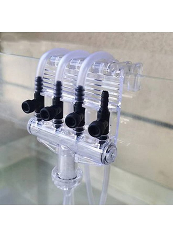 XMHF XMHF Aqua Life Air Check Flow Control Switch Gang Valve 4 Way  - Image 4