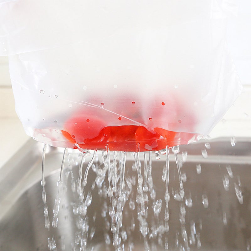 120 PCS Disposable Sink Filter Bag Draining Garbage Bag Self-standing Vertical Trash Strainer Accessories - Image 3