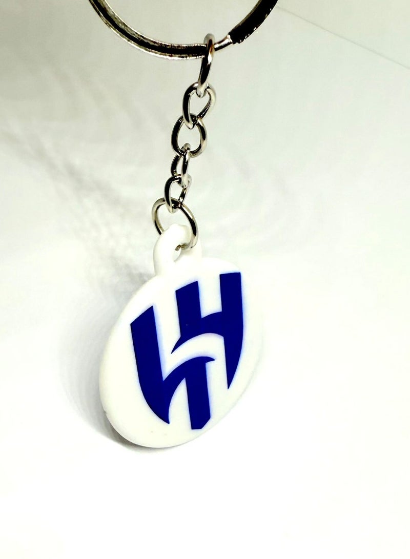 Al Hilal Club Keychain, Al Hilal Club Keychain for Boys, Al Hilal Logo Keychain, Keychain for Adults and Kids, Keyring, Wallet and Bag Charm, Car, Wallet and Bag Charm, Al Hilal Club Logo Keychain, Perfect Gift. - Image 5
