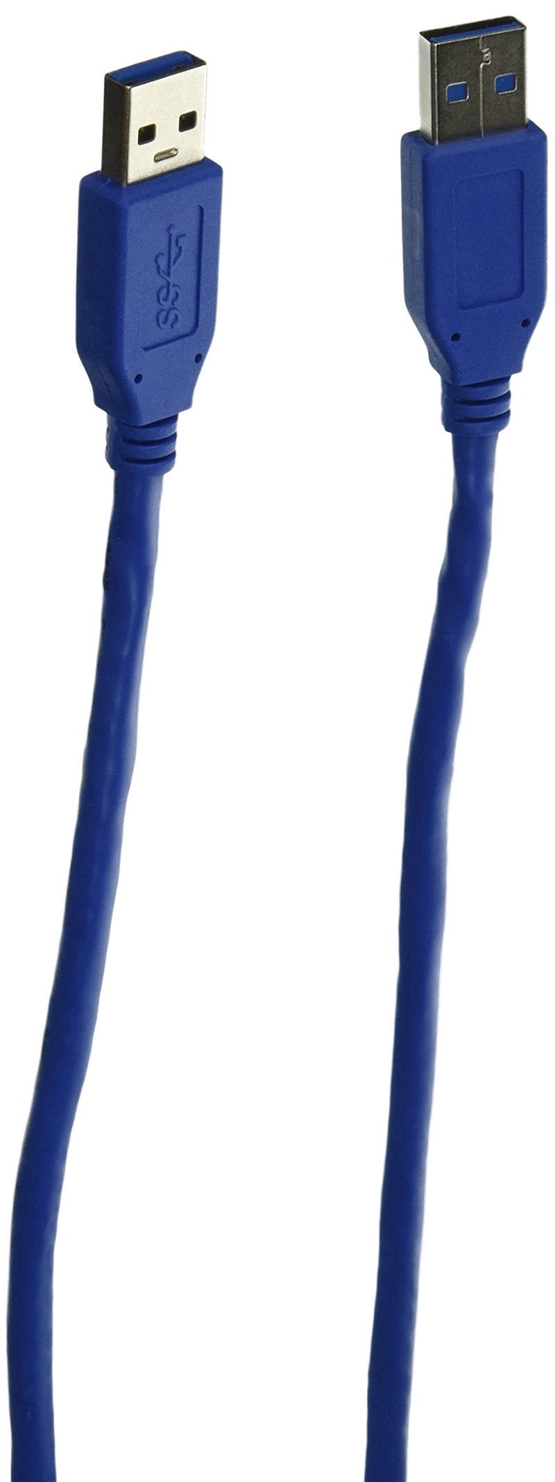 SIIG SuperSpeed USB 3.0 Type A (Male) to Type A (Male) Cable 2 Meters (CB-US0212-S1),Blue - Image 2