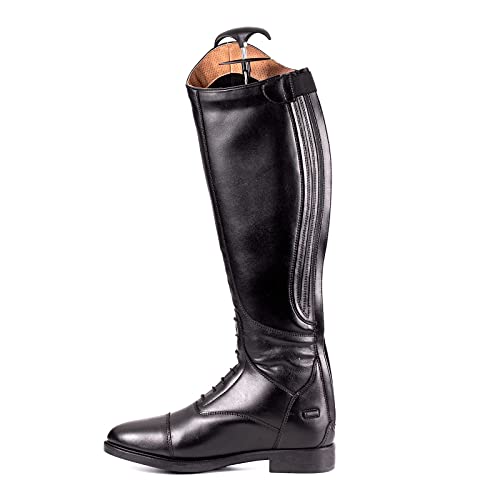 HORZE Adjustable Tall Boot Trees | Spring Loaded Boot Shaft Shapers for Women, Men - Black - One Size - Image 4