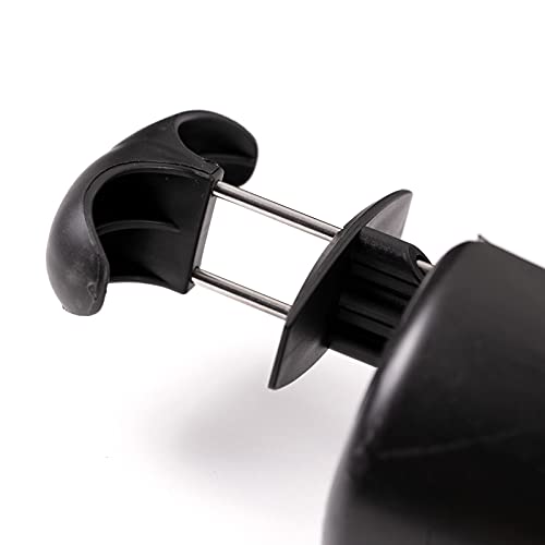 HORZE Adjustable Tall Boot Trees | Spring Loaded Boot Shaft Shapers for Women, Men - Black - One Size - Image 2