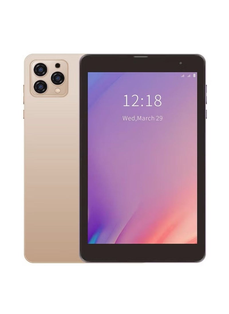 AirTab - U08 Pro Tablet with Keyboard, 8 inch FHD Screen, 1TB Internal Memory, 16GB RAM - with Powerful 10,000mAh Battery Gold - Image 1