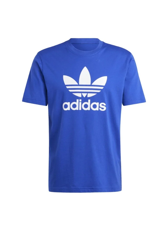 اديداس adidas TREFOIL T-SHIRT Blue Originals Men T-SHIRTS